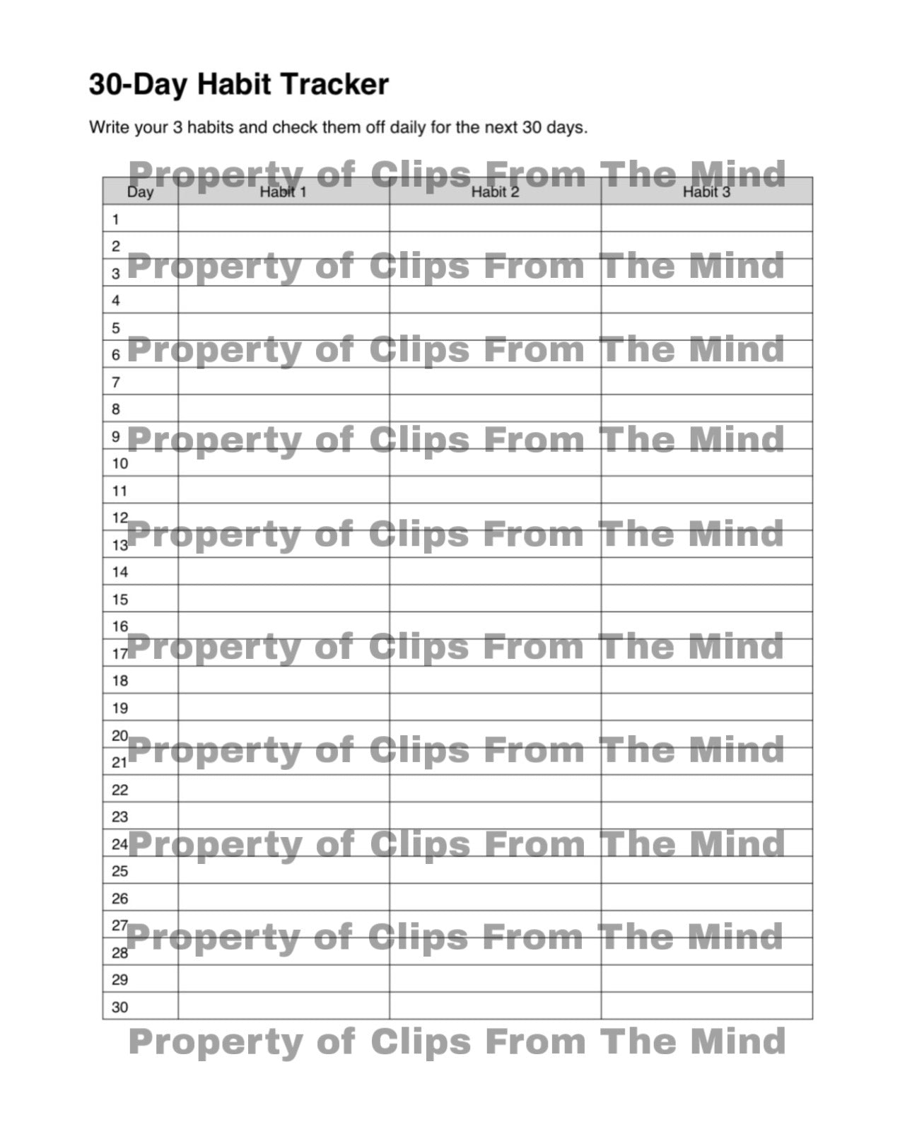 7-Day Mental Reset Guide